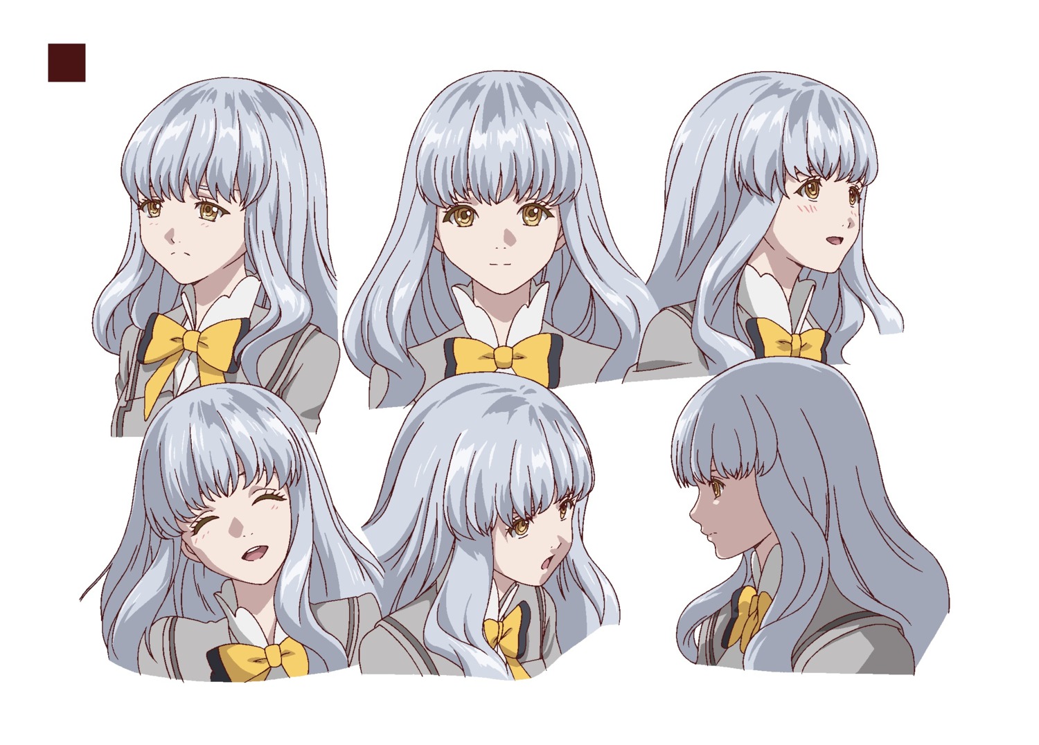 akanesasu_shoujo character_design expression mia_silverstone seifuku