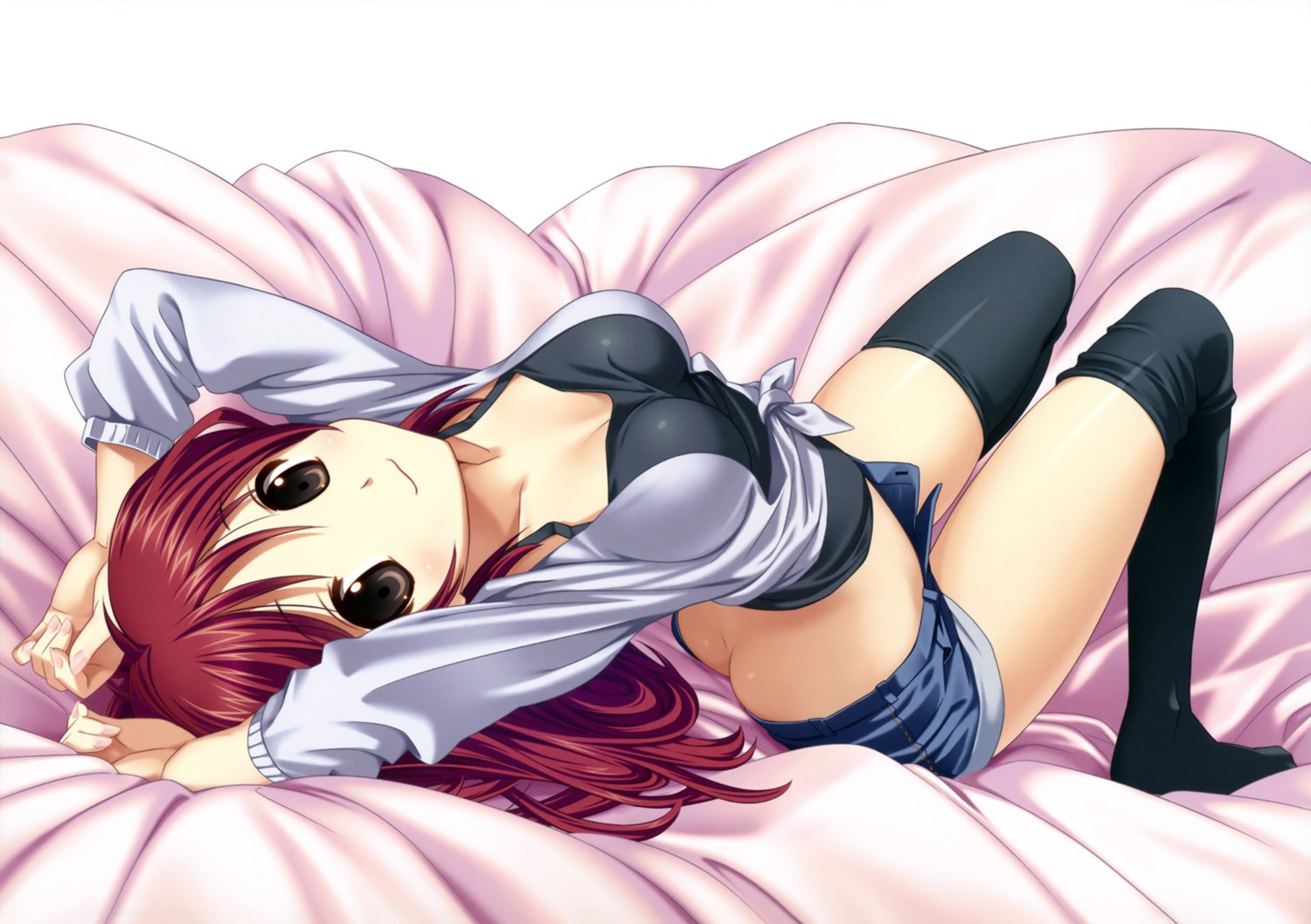 kousaka_tamaki koutaro thighhighs to_heart_(series) to_heart_2