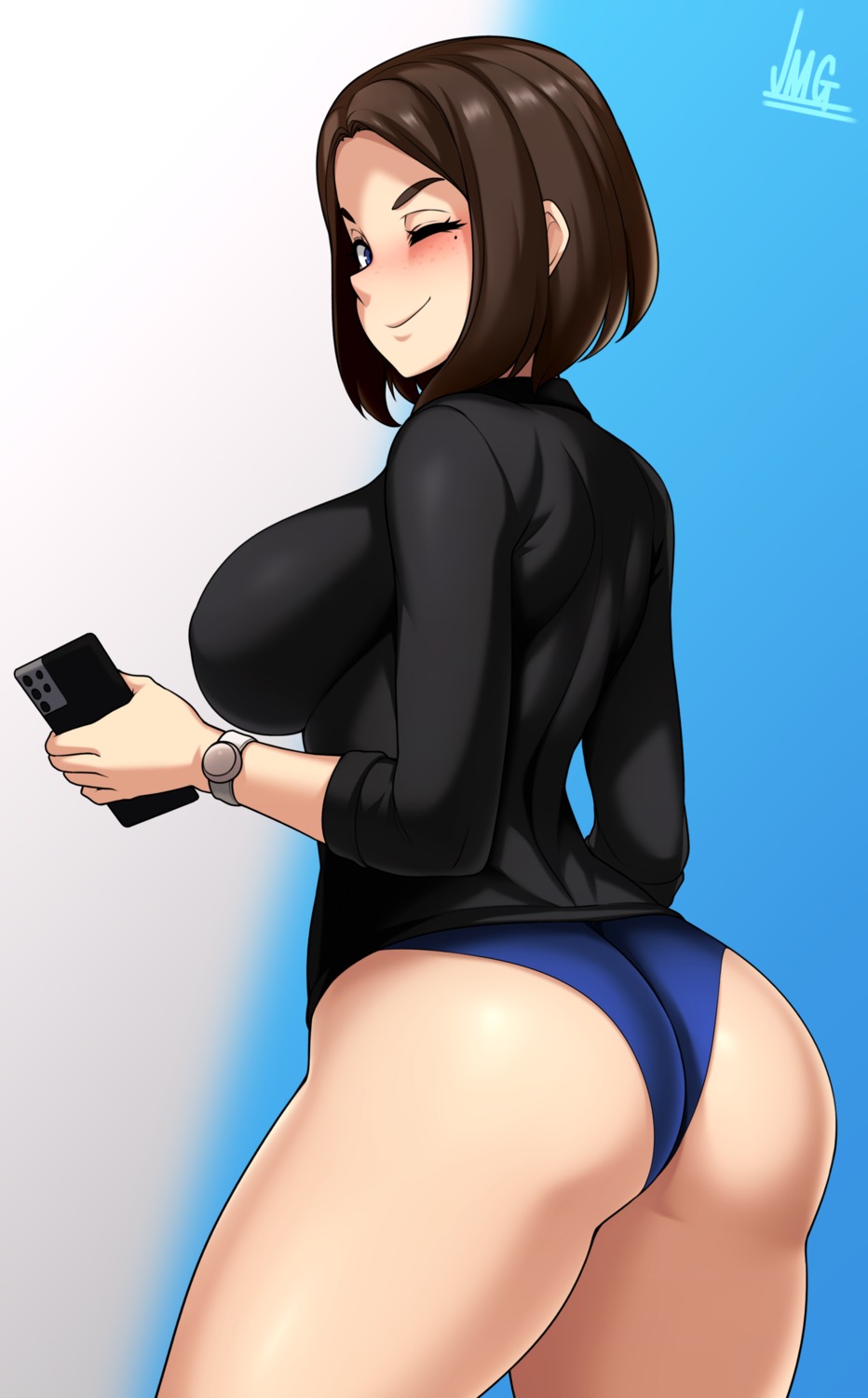 ass jmg pantsu sam_(samsung) samsung samsung_assistant