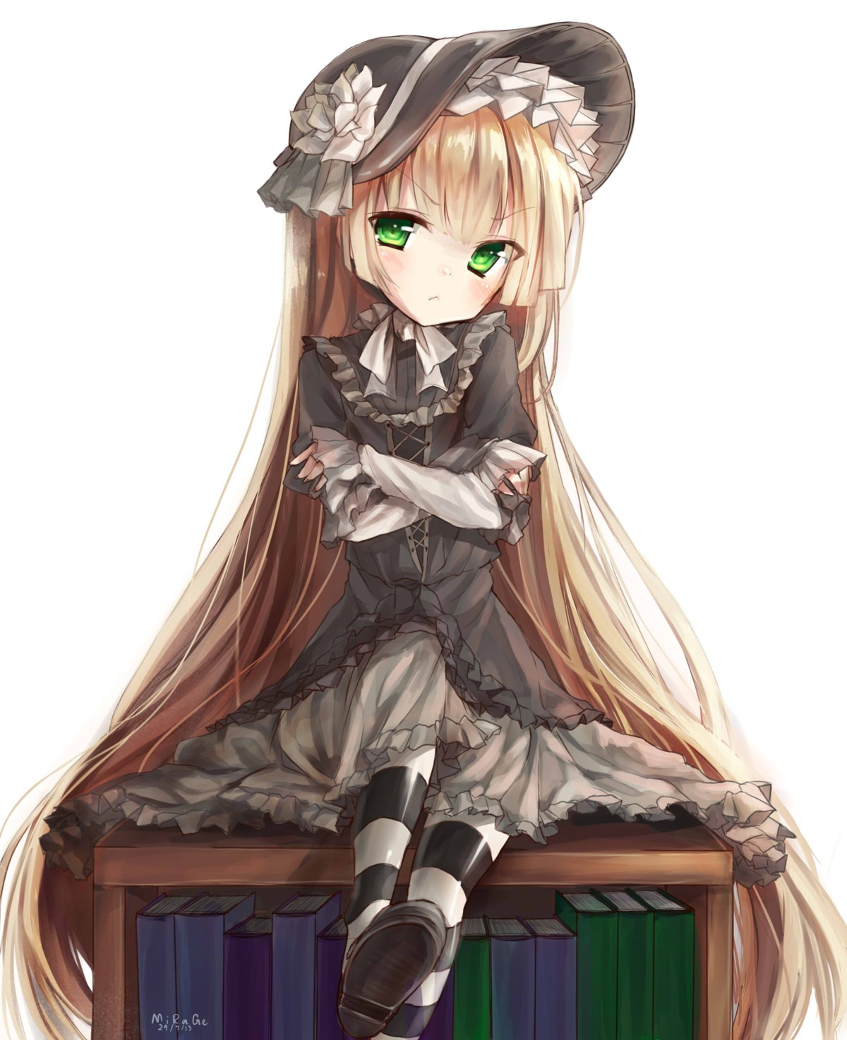 aloniar dress gosick gothic_lolita lolita_fashion skirt_lift victorica_de_broix