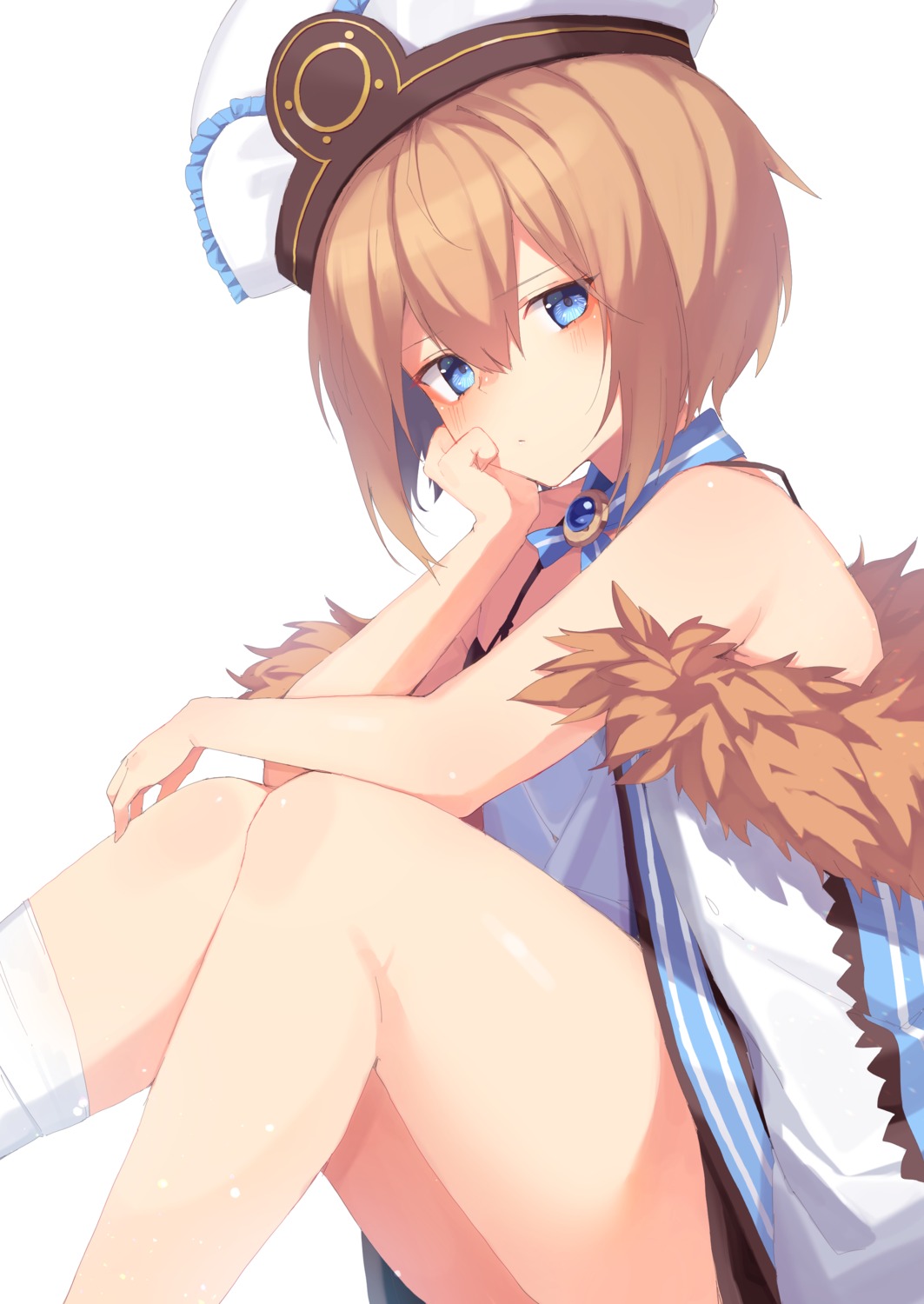 blanc blancpig_yryr choujigen_game_neptune skirt_lift