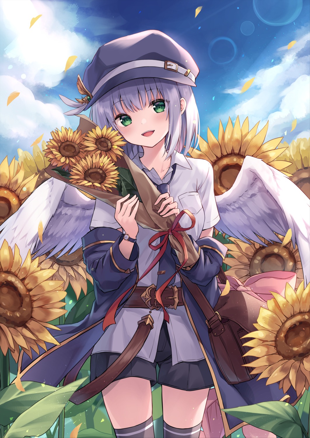 kure~pu thighhighs wings