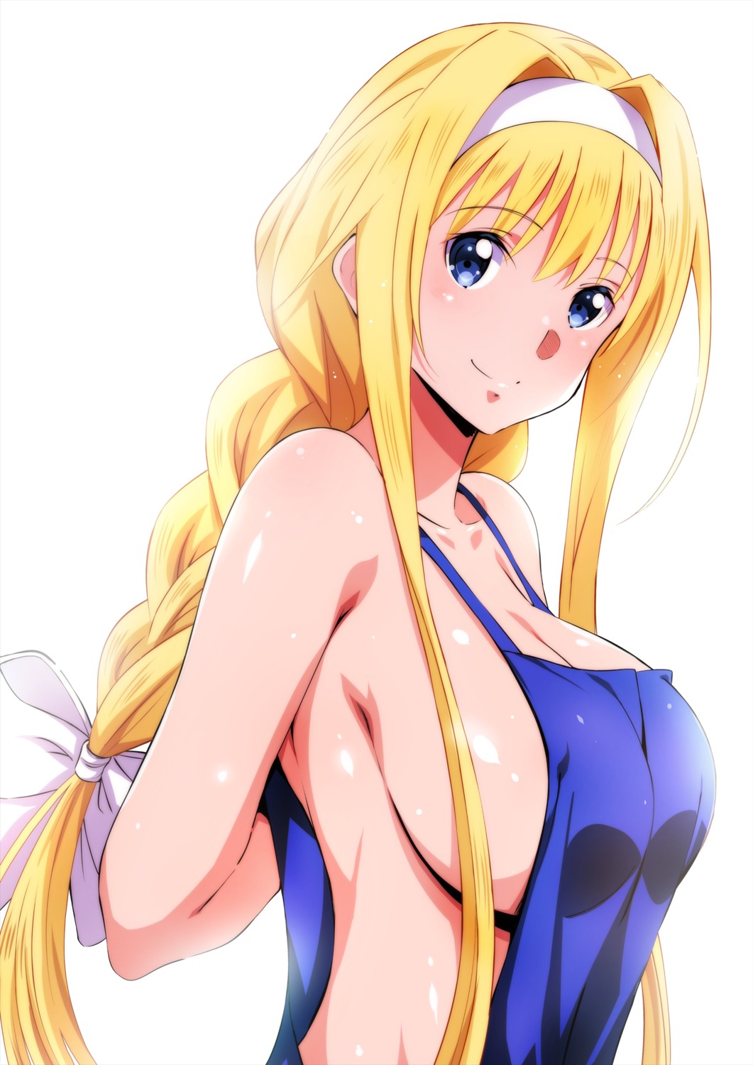 airando alice_zuberg naked_apron sword_art_online