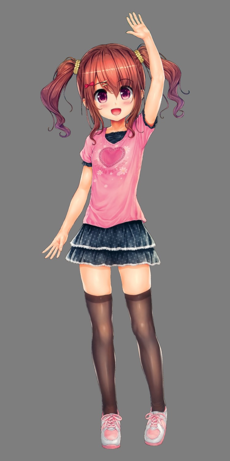 ai_shite!_homun endou_hiroto intoku.info kurata_sana thighhighs transparent_png