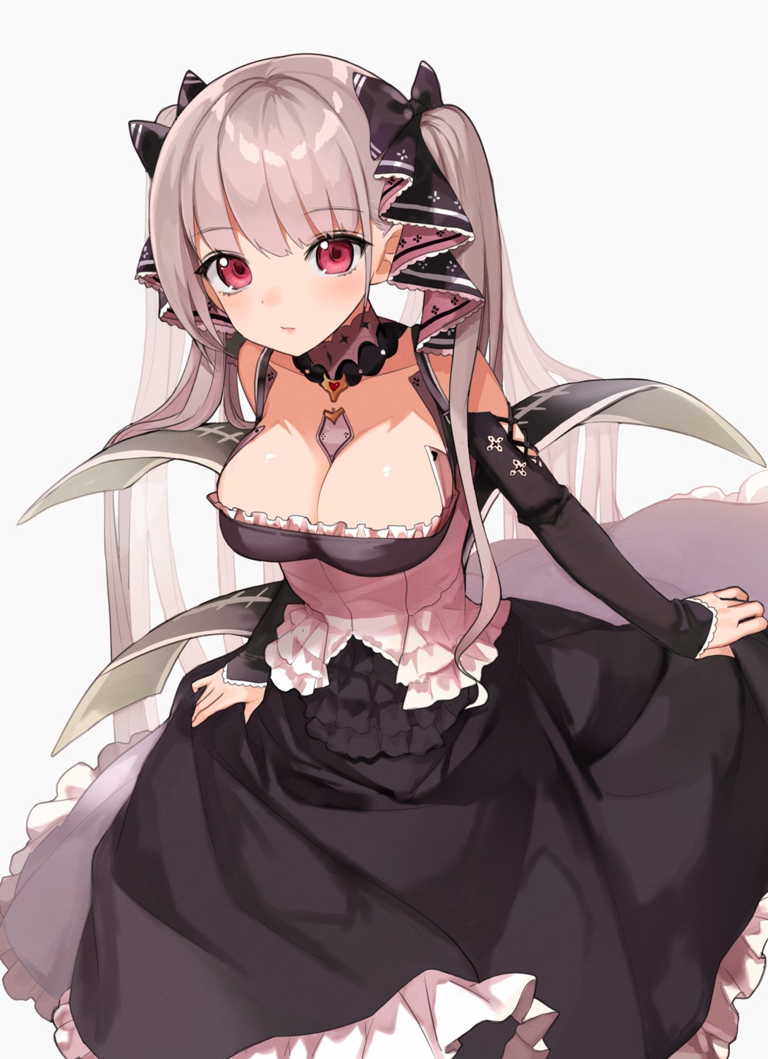 azur_lane formidable_(azur_lane) gothic_lolita lolita_fashion no_bra tate_yukimi