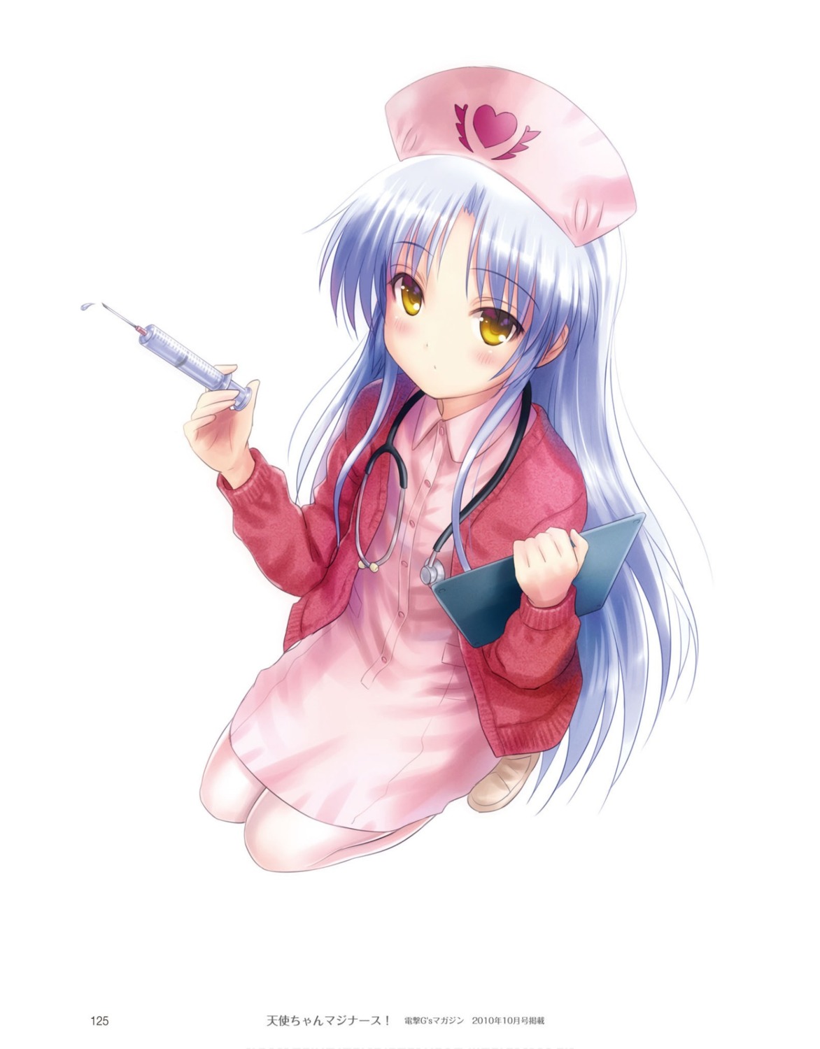 angel_beats! goto-p key nurse tachibana_kanade