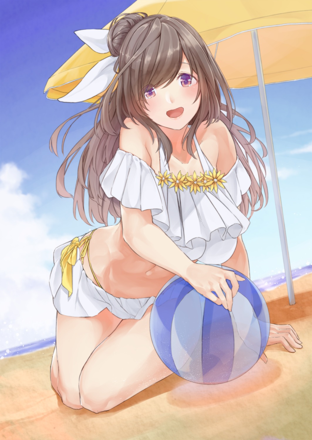 amagi_kurumi bikini swimsuits the_idolm@ster the_idolm@ster_shiny_colors tsukioka_kogane