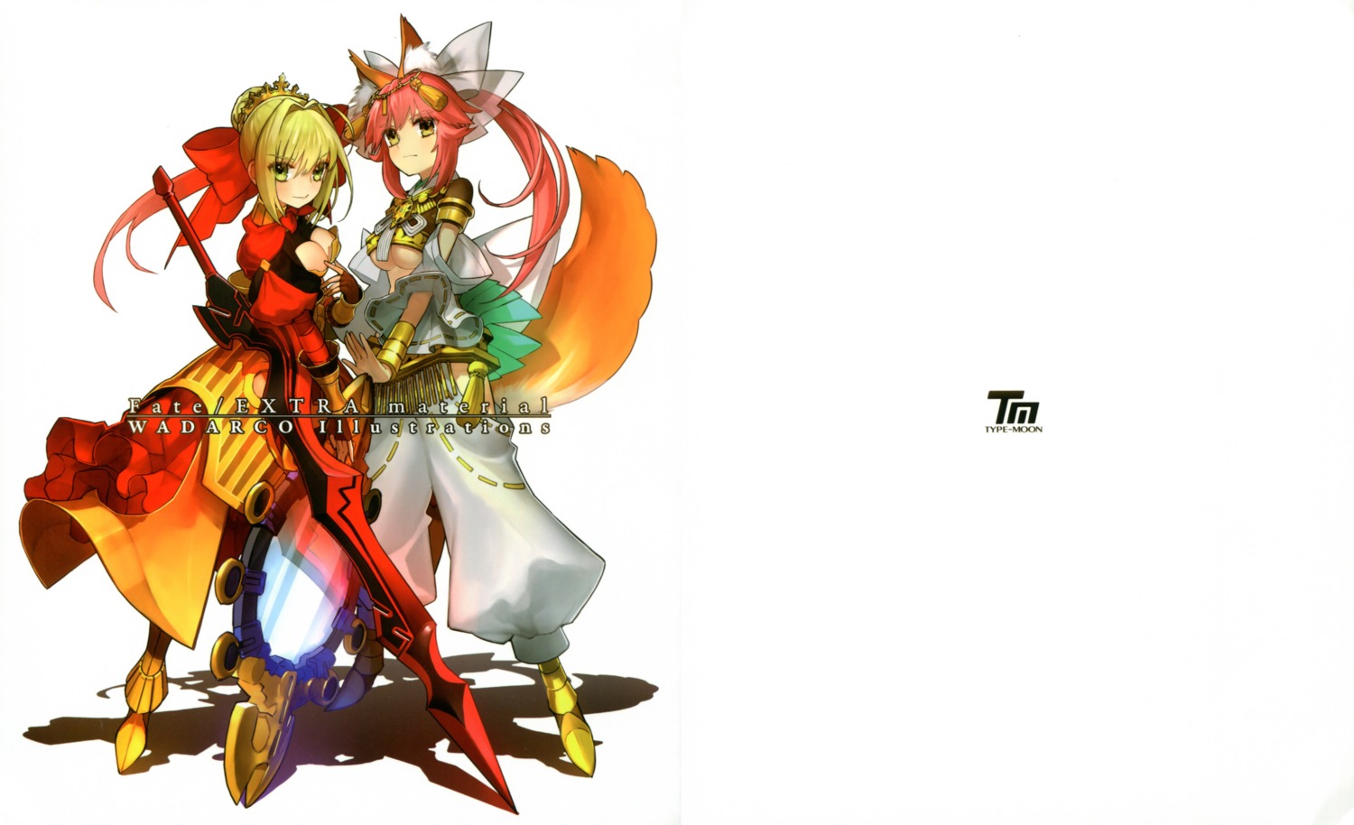 type-moon wada rco fate/extra fate/extra ccc fate/stay night nero ...