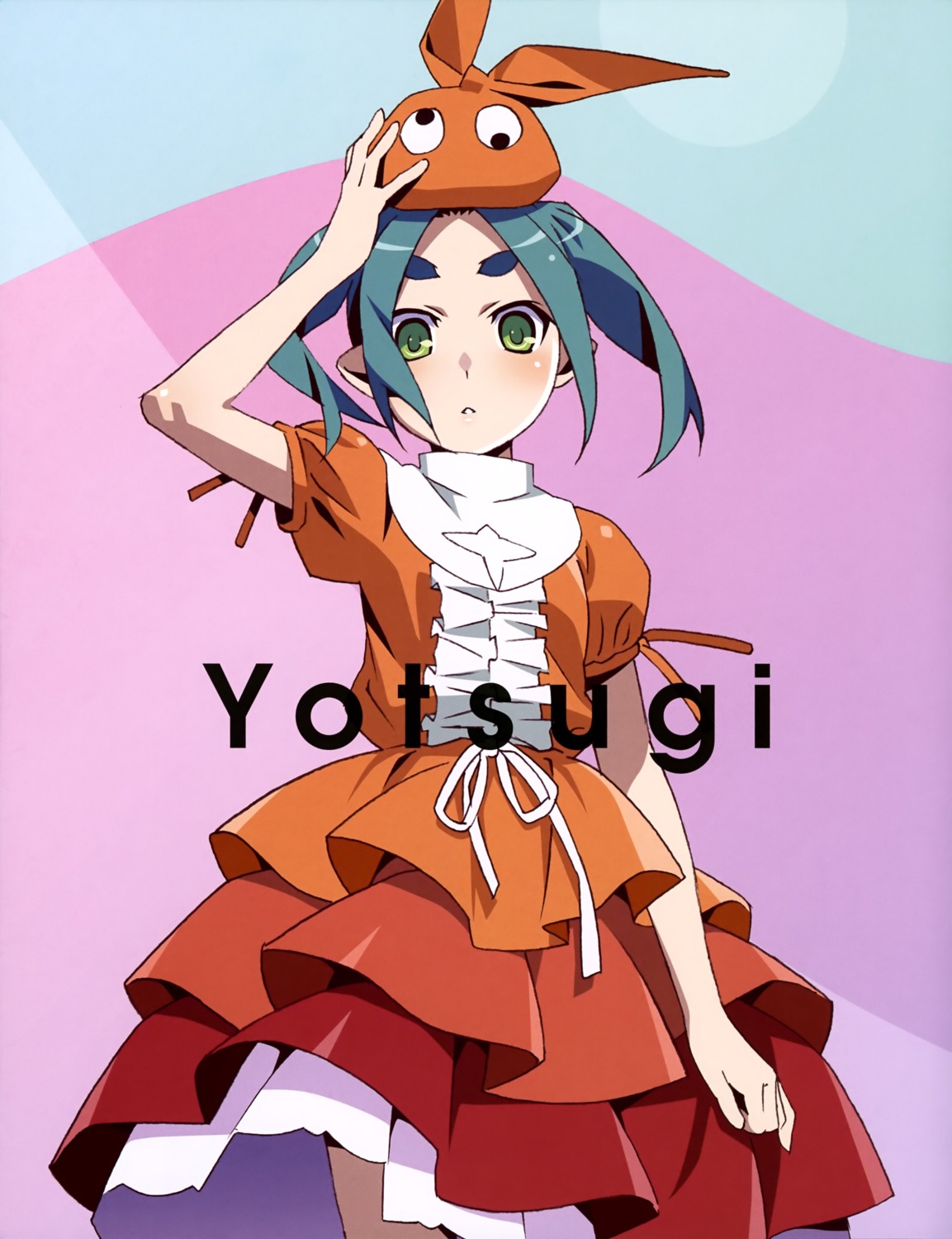 bakemonogatari dress monogatari_(series) ononoki_yotsugi