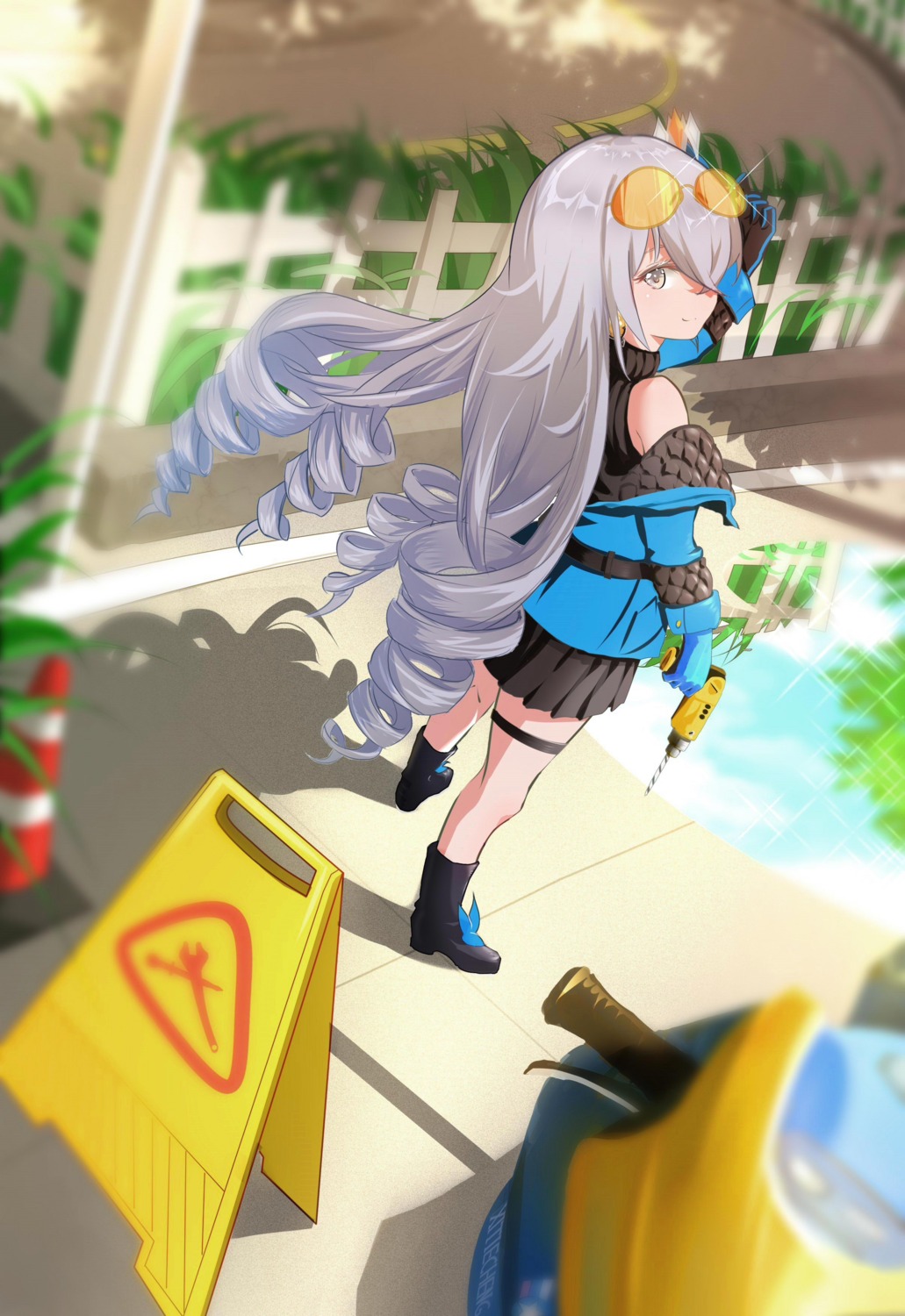 benghuai_xueyuan bronya_zaychik garter honkai_impact megane qq434787536 sweater tagme weapon