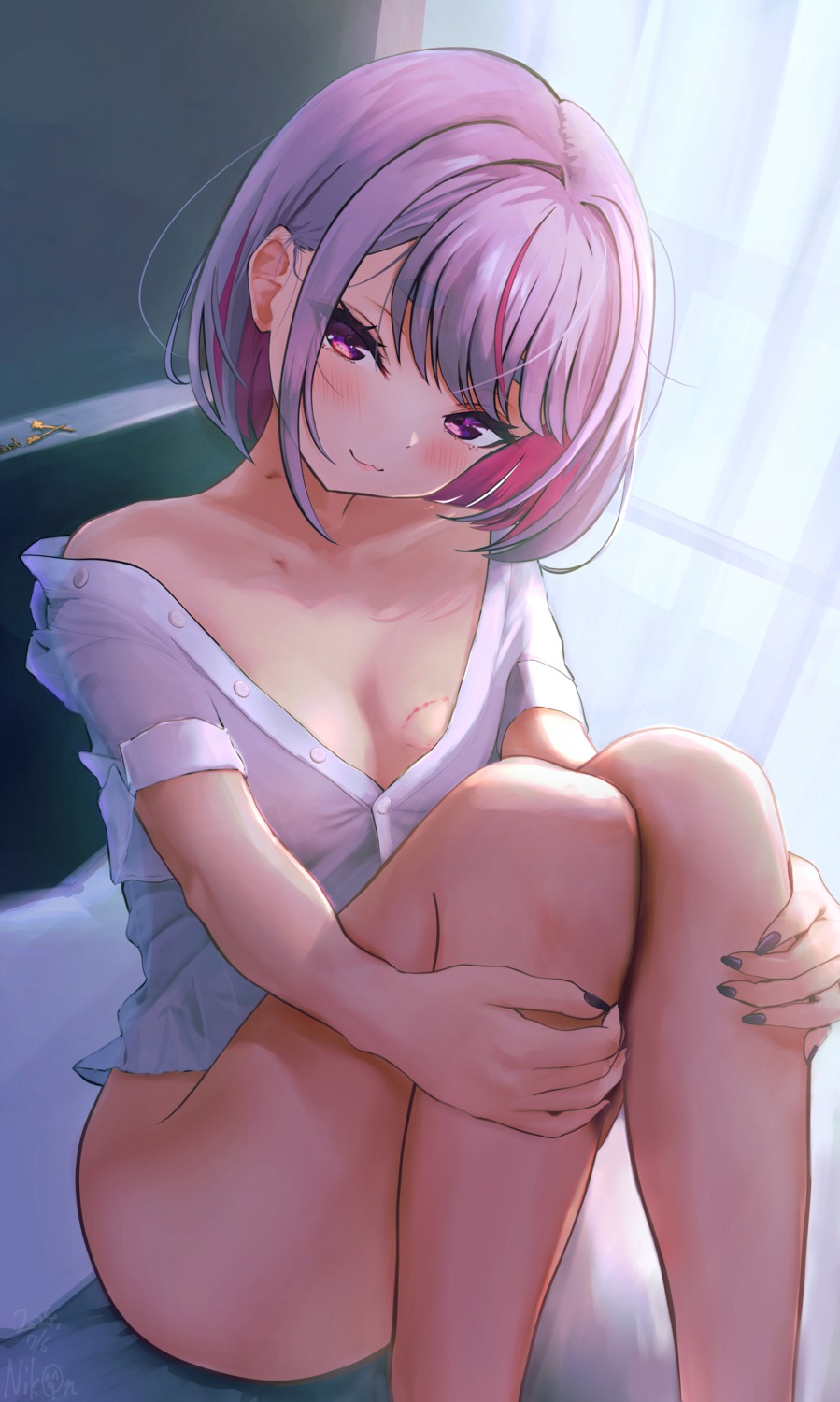 cattleya_regina_games naikon no_bra open_shirt tosaki_mimi vspo!