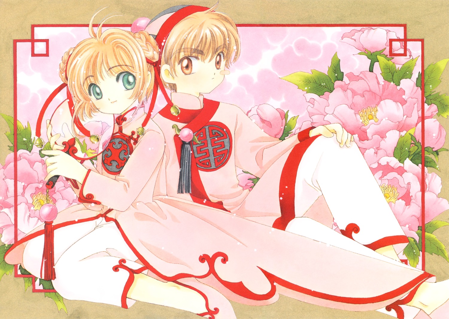 card_captor_sakura clamp kinomoto_sakura li_syaoran possible_duplicate