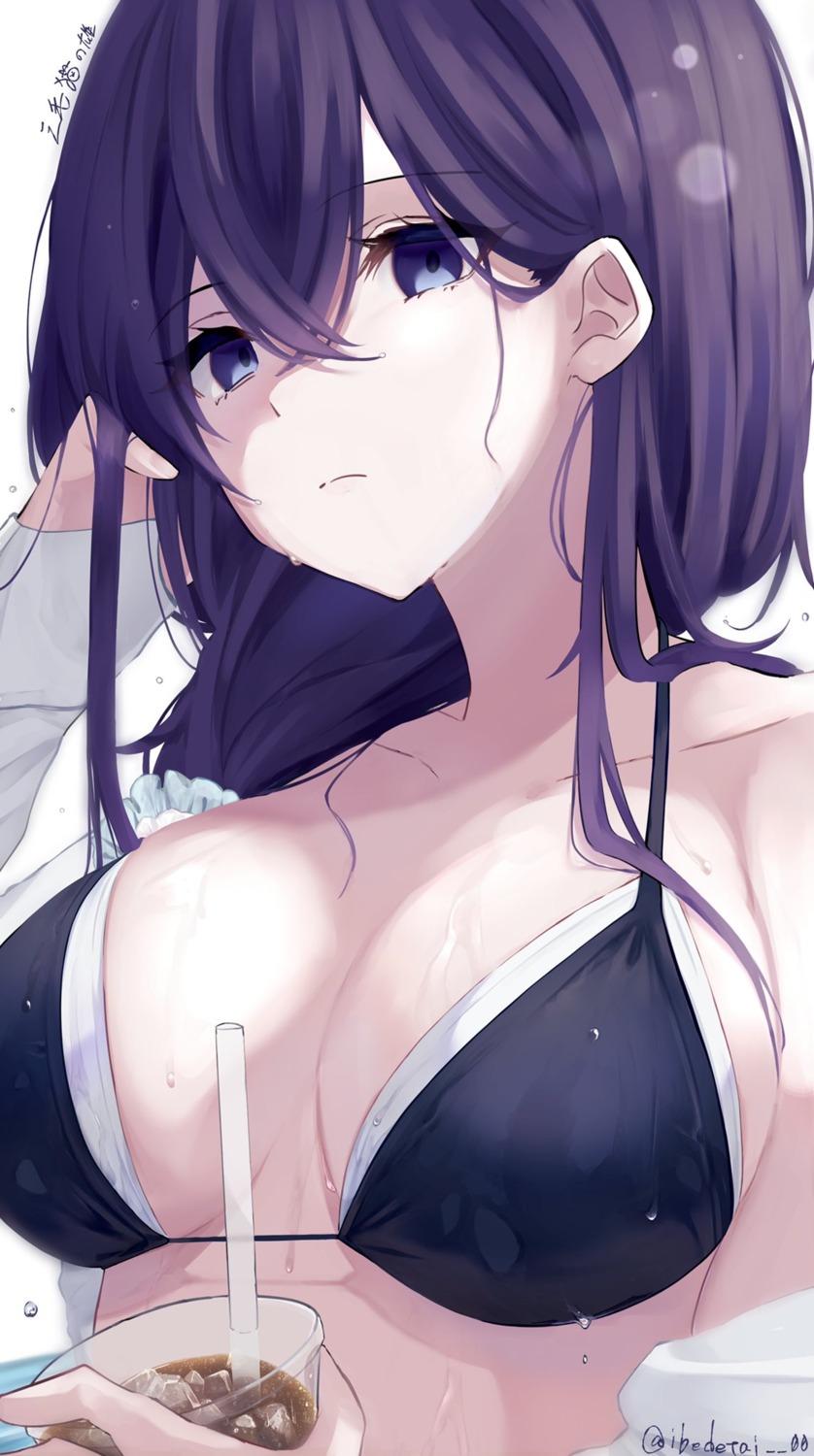 asahina_mafuyu bikini_top mikeneko_no_osu project_sekai swimsuits wet