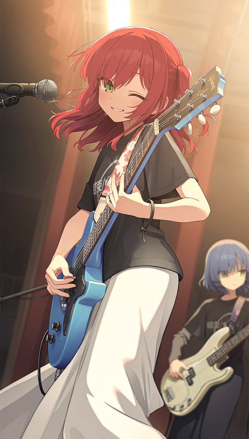 bocchi_the_rock! guitar kita_ikuyo kurobuta_gekkan yamada_ryou