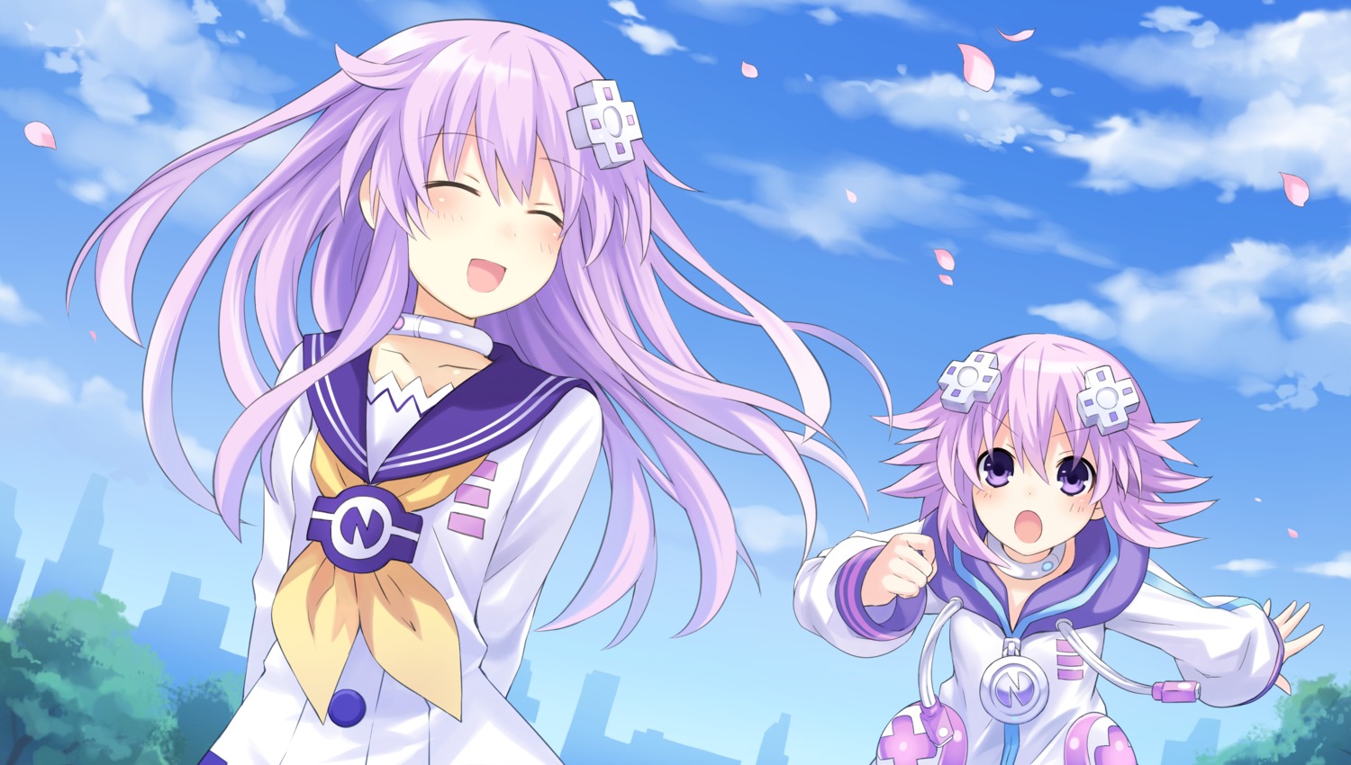 choujigen_game_neptune choujigen_game_neptune_re;birth_2_sisters_generation nepgear neptune tsunako