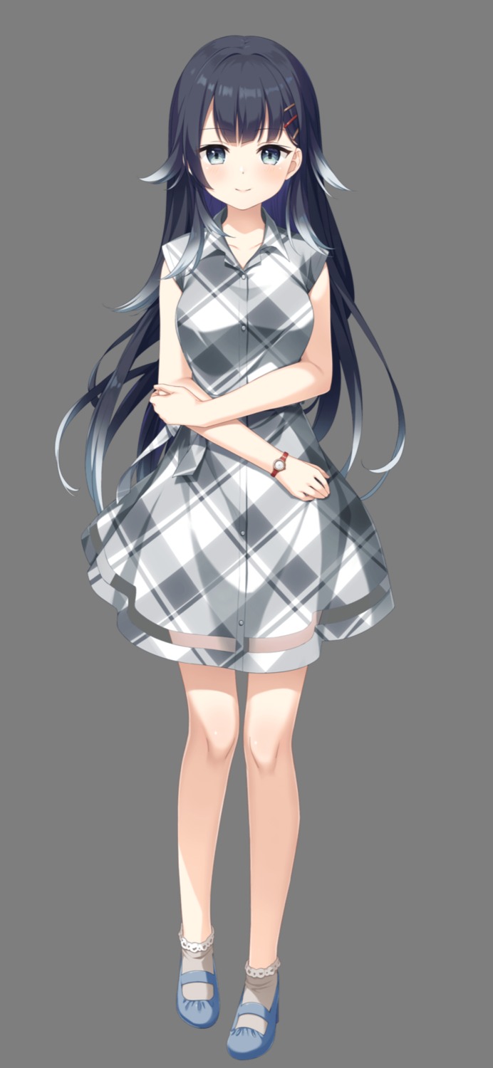 cube dress heels kurasawa_moko same_to_ikiru_nanokakan see_through transparent_png yoshikiri_tooka