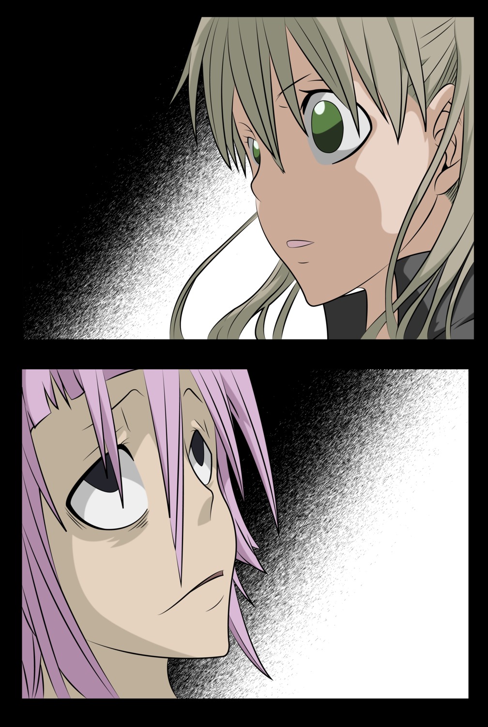 maka_albarn makenshi_chrona soul_eater vector_trace