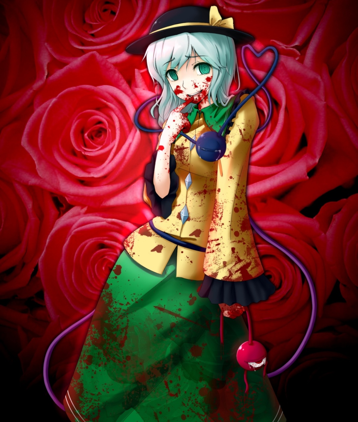 blood gayprince guro komeiji_koishi komeiji_satori touhou