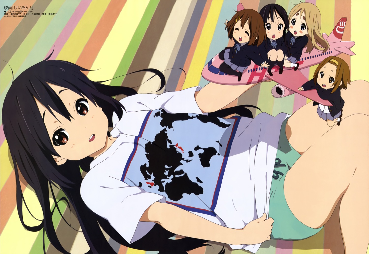 akiyama_mio chibi hirasawa_yui horiguchi_yukiko k-on! kotobuki_tsumugi nakano_azusa seifuku tainaka_ritsu