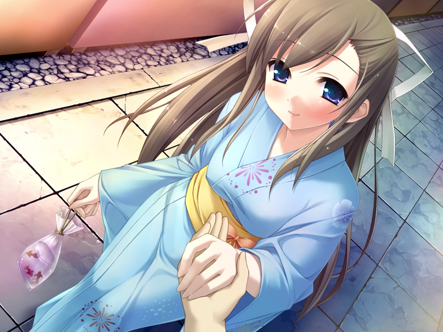 cube game_cg kantoku kimono miyazawa_midori natsu_no_ame