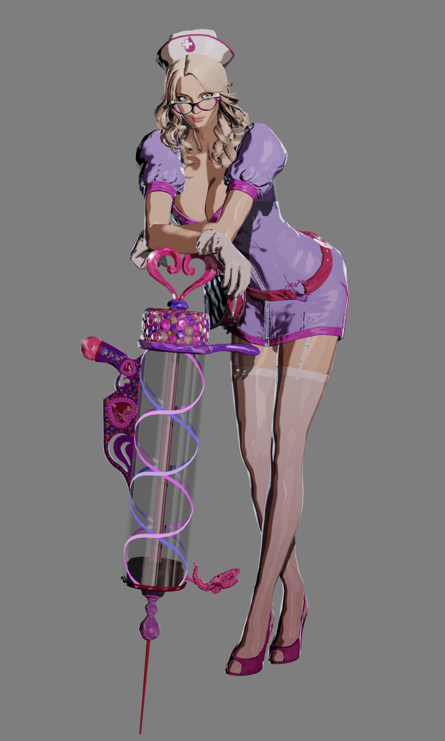 killer_is_dead megane nurse stockings tagme thighhighs transparent_png