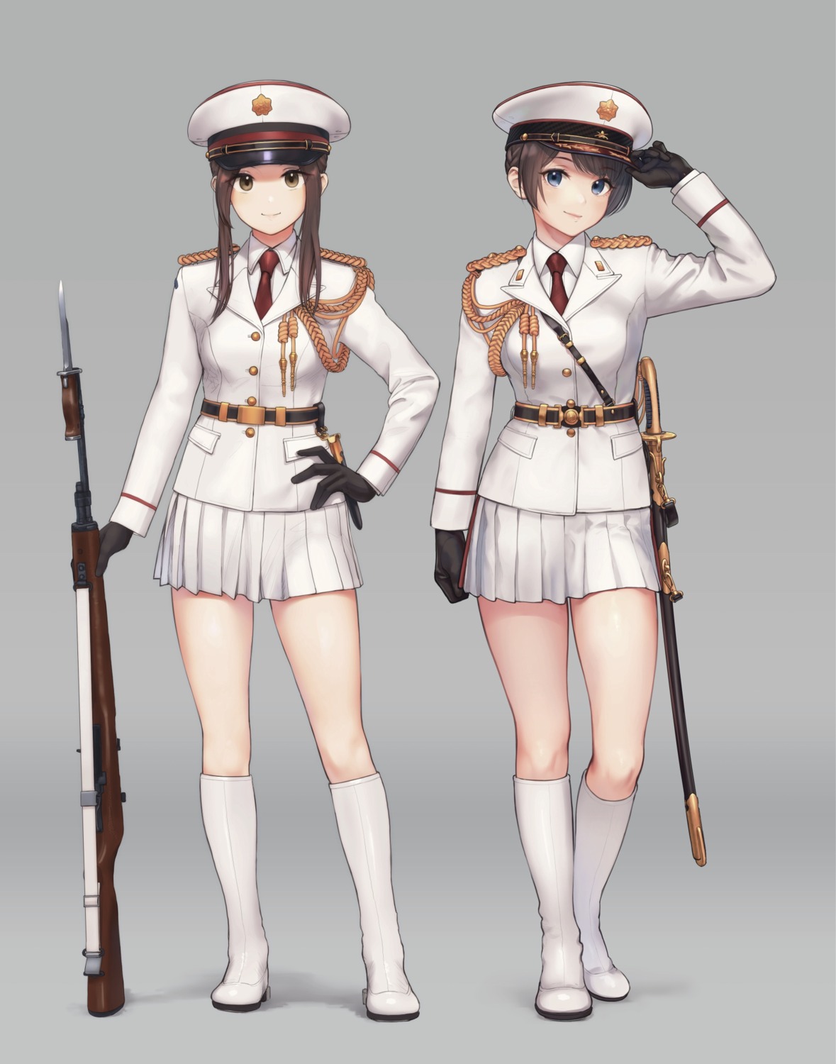 genso gun sword uniform