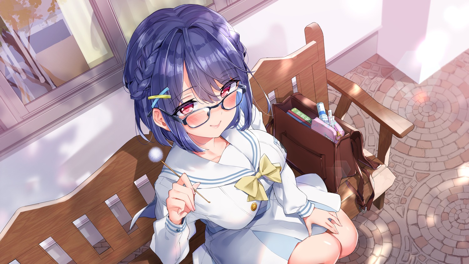 megane morishima_kon seifuku