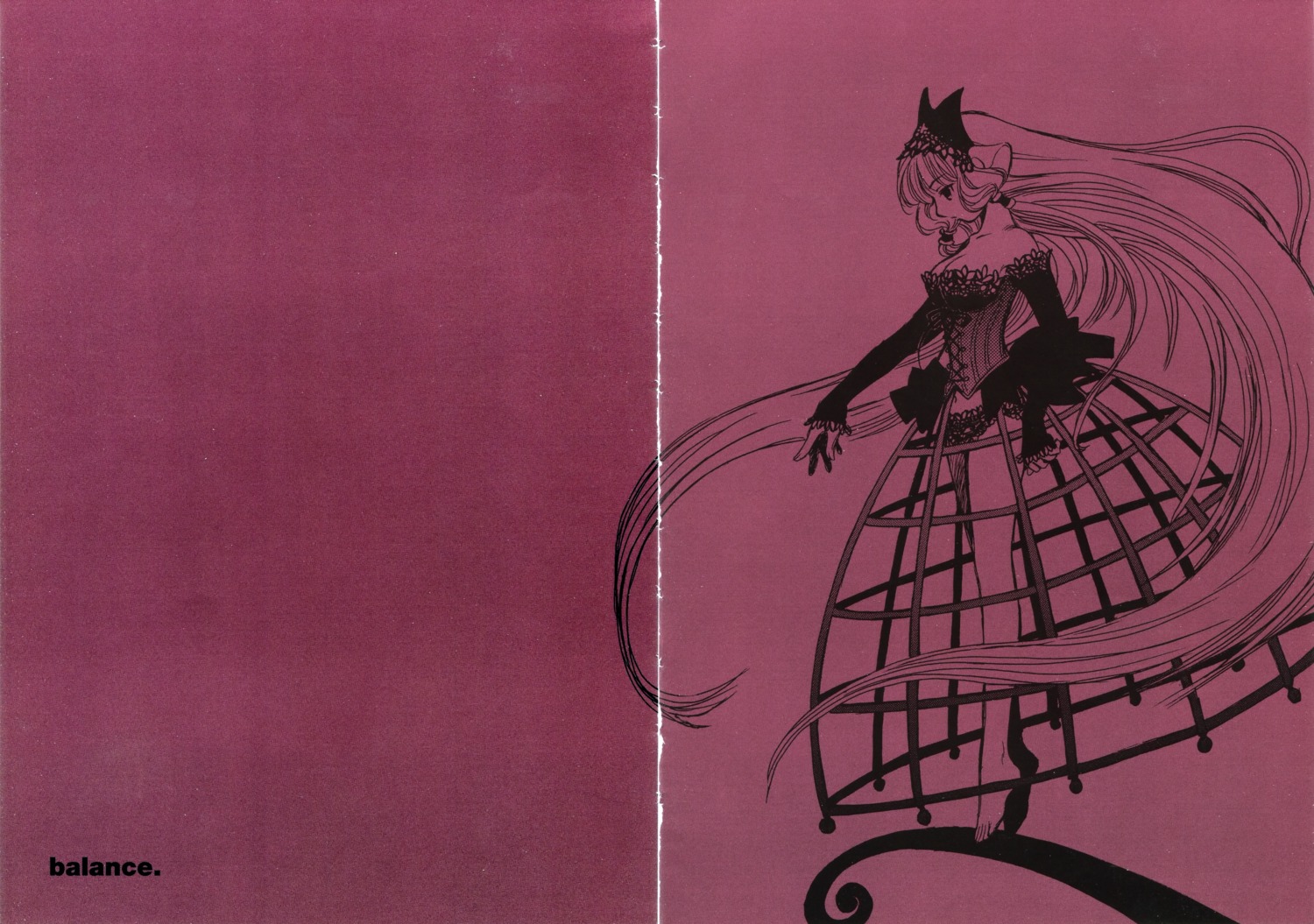 chii chobits clamp gap monochrome screening