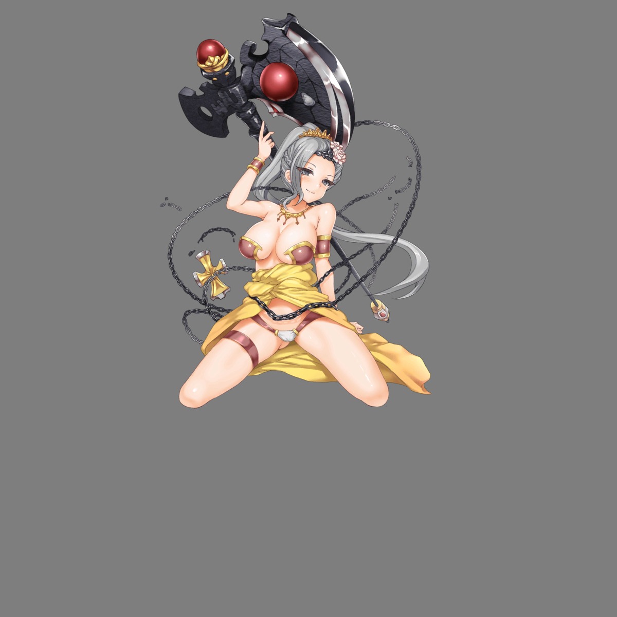 bikini_armor cameltoe garter hoshi_no_girls_odyssey transparent_png weapon