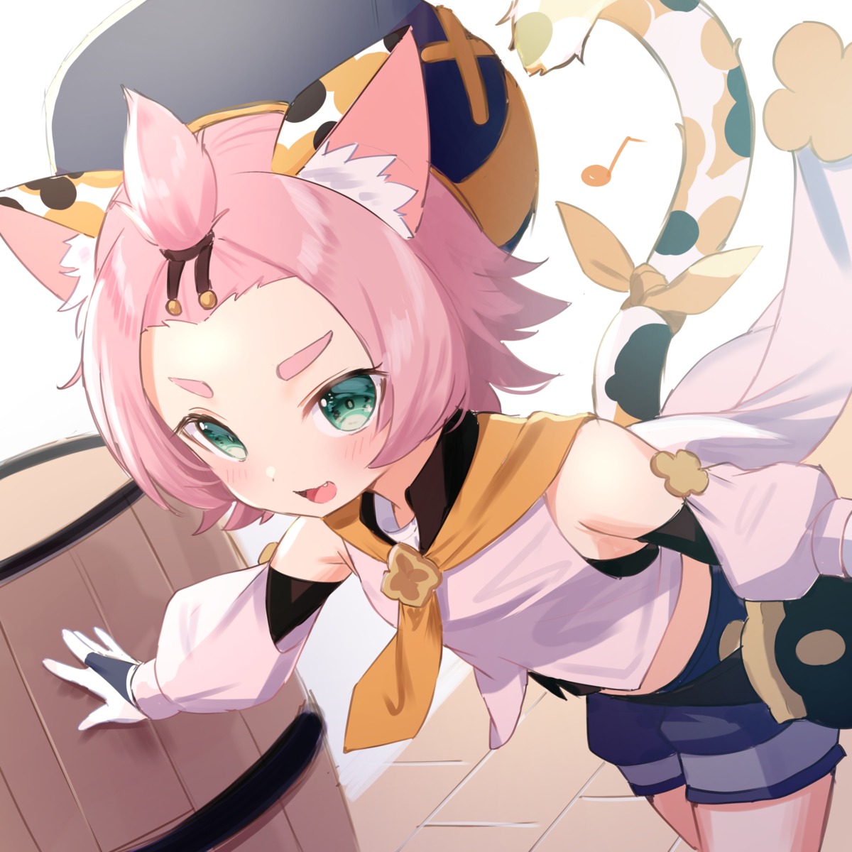 animal_ears diona genshin_impact nekomimi tail tsuki_usagi