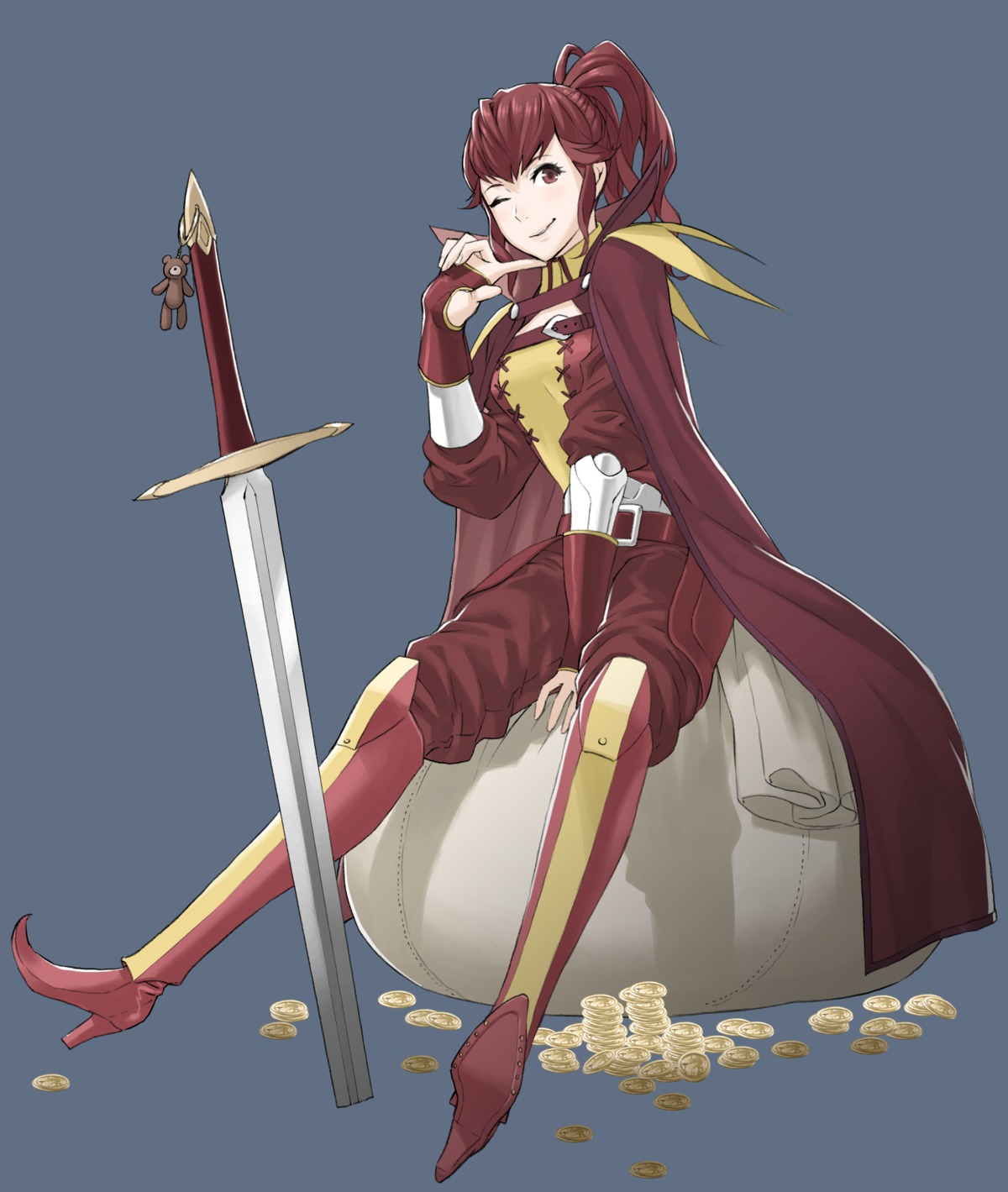 anna_(fire_emblem) duplicate fire_emblem fire_emblem_kakusei kozaki_yuusuke nintendo sword