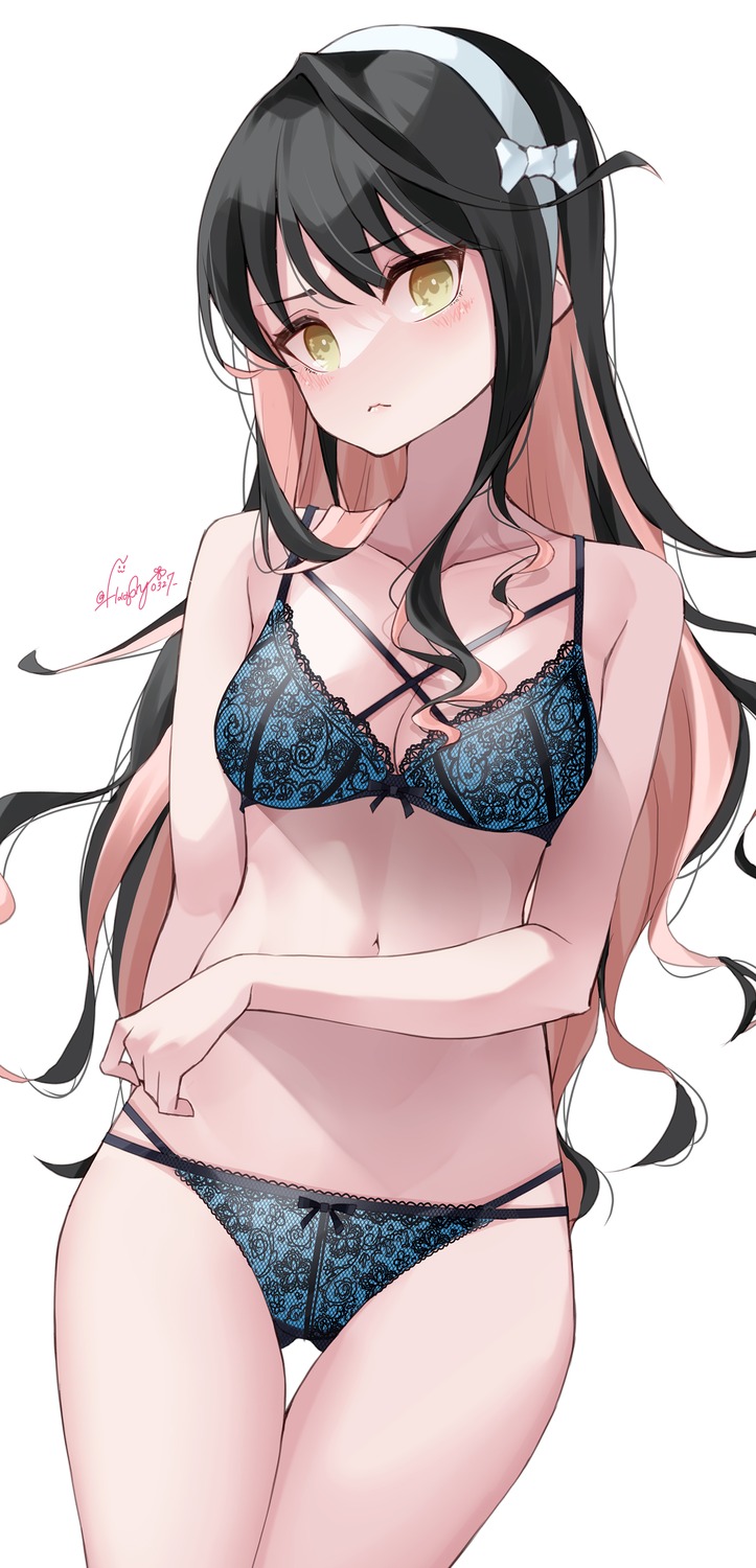 bra haggy kantai_collection naganami_(kancolle) pantsu