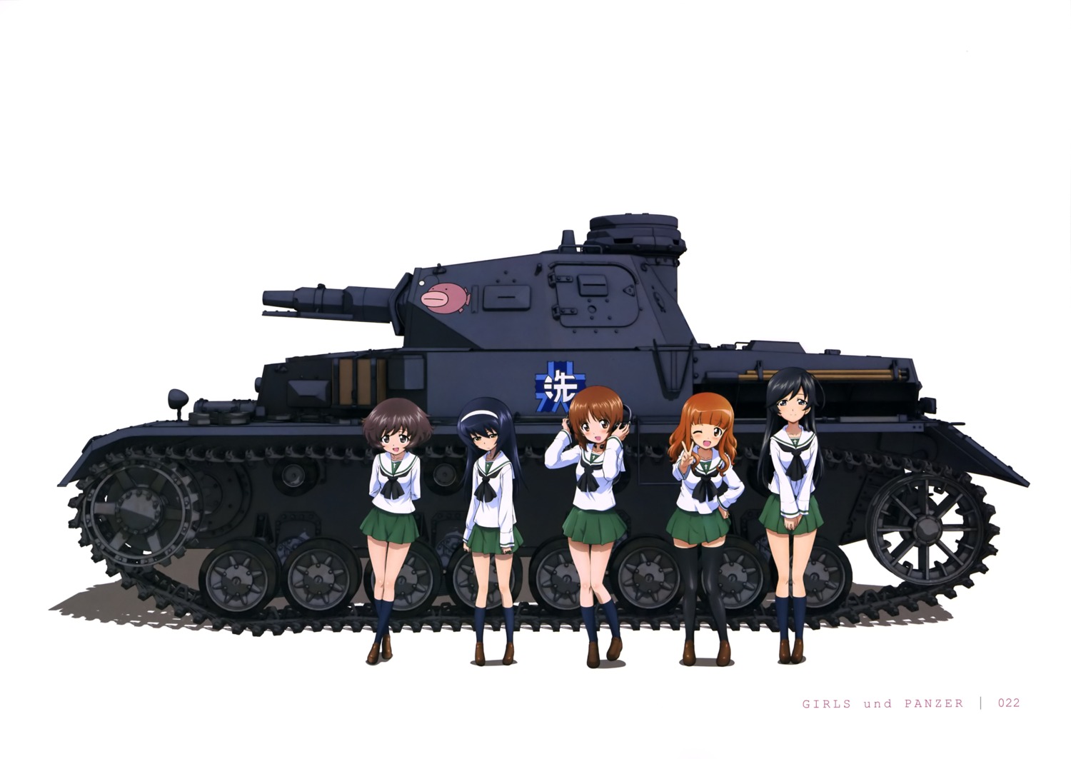 Girls Und Panzer Akiyama Yukari Isuzu Hana Nishizumi Miho Reizei Images, Photos, Reviews