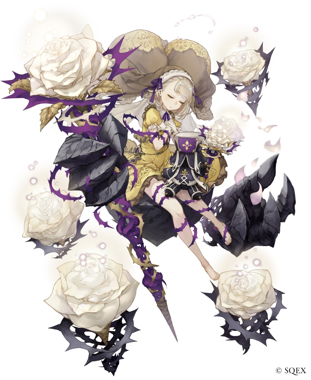 briar_rose_(sinoalice) dress ji_no sinoalice weapon