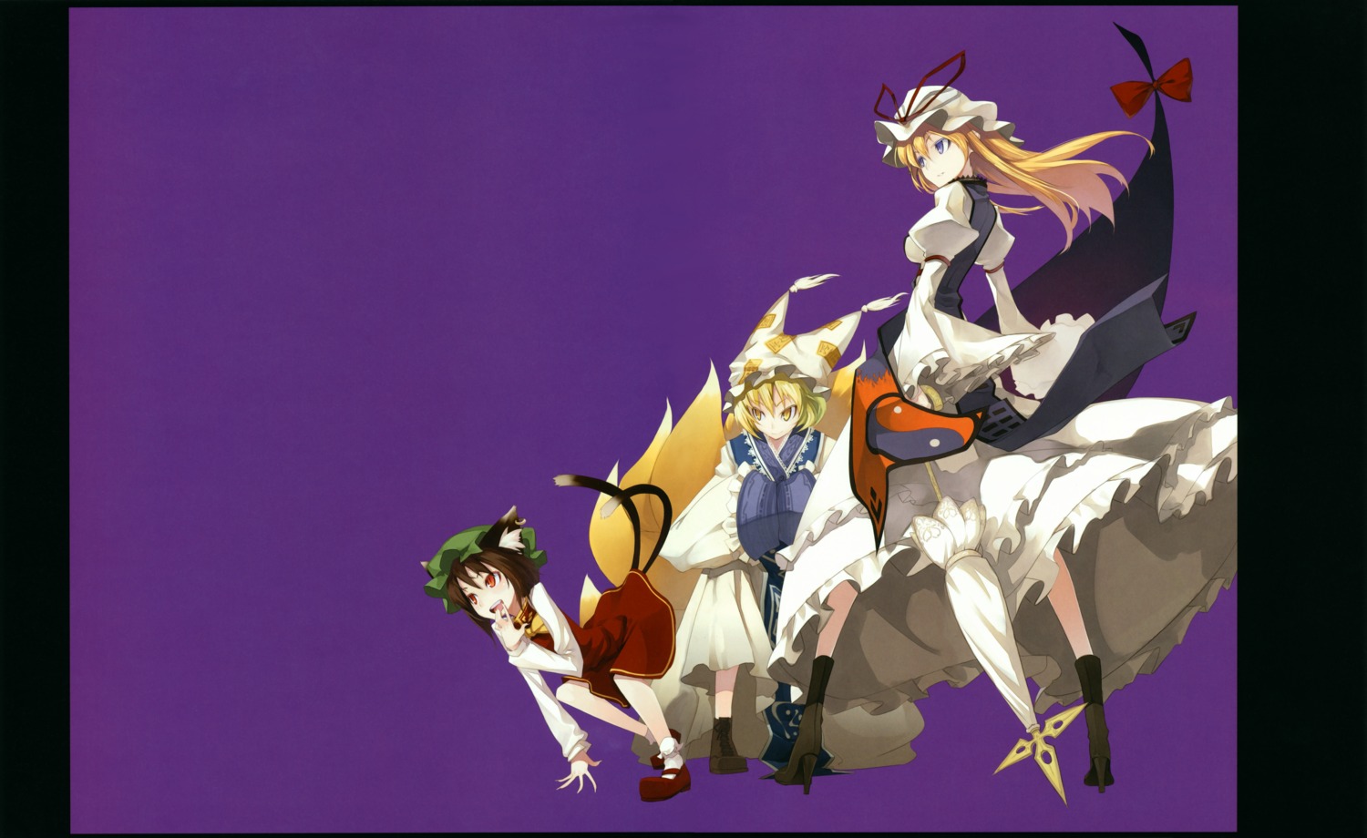 chen missing_link shingo touhou yakumo_ran yakumo_yukari