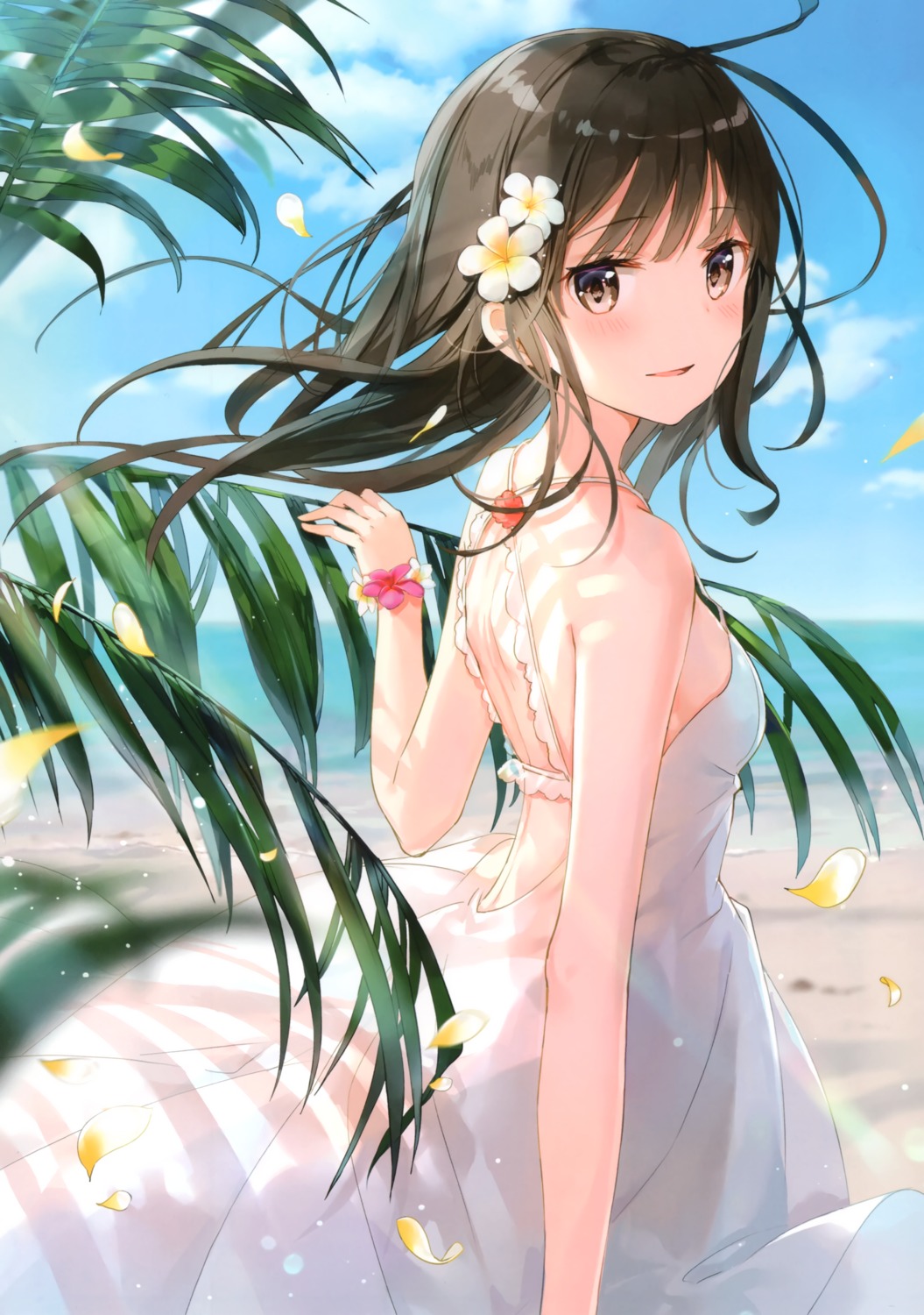 dress fuumi radial_engine see_through summer_dress