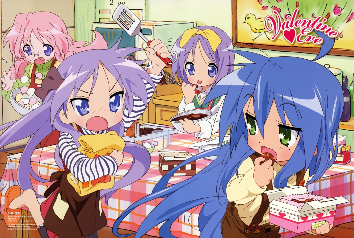 hiiragi_kagami hiiragi_tsukasa izumi_konata lucky_star nishiya_futoshi takara_miyuki