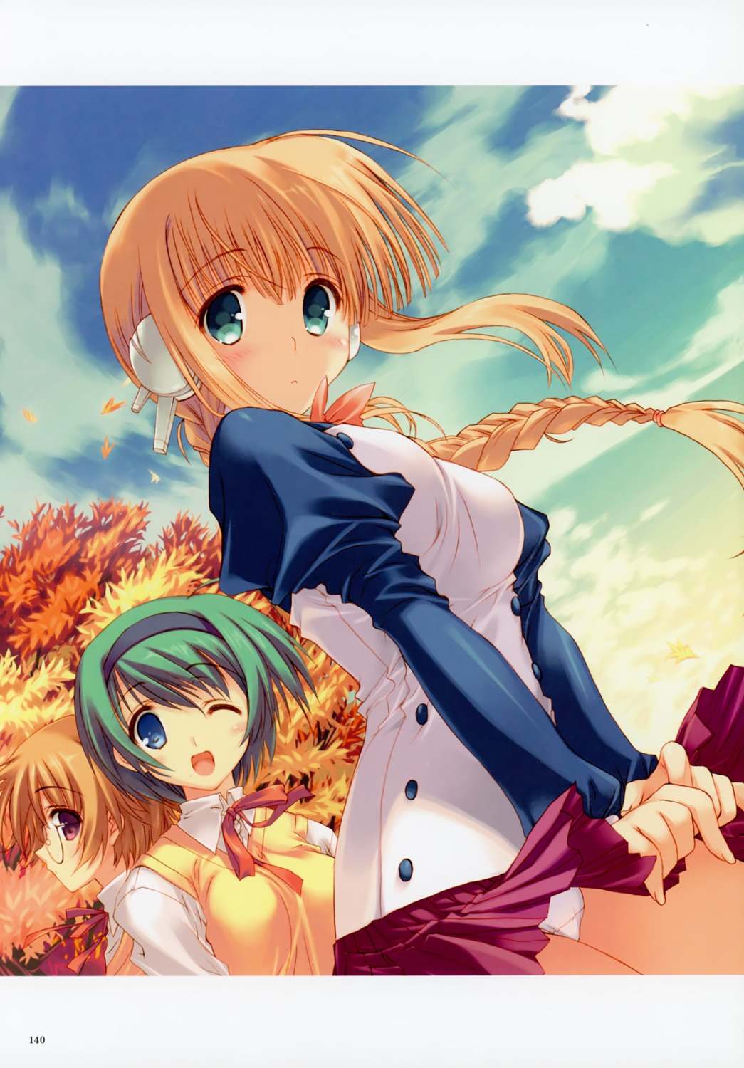 Wallpaper Amaduyu Tatsuki To Heart Series To Heart 2 To Heart 2 Another Desktop Wallpaper Free