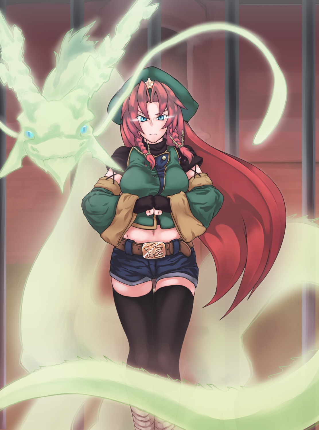 hong_meiling ryuuno_stadtfeld thighhighs touhou