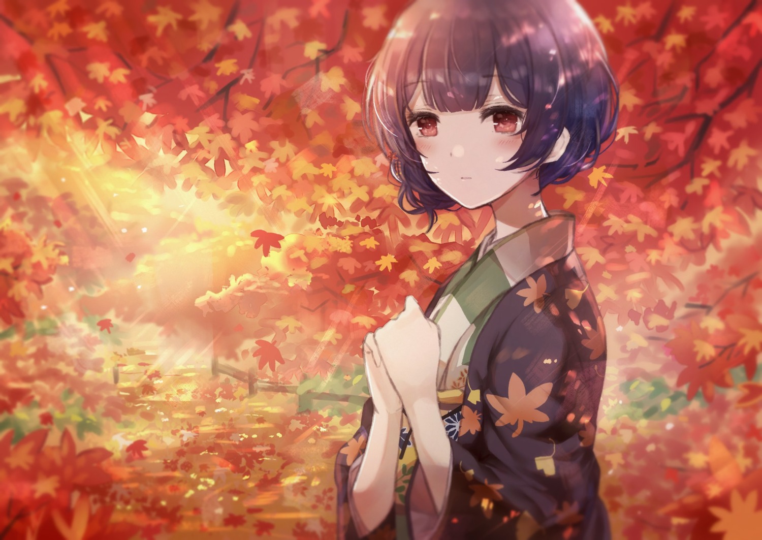 kimono morino_rinze namamake the_idolm@ster the_idolm@ster_shiny_colors