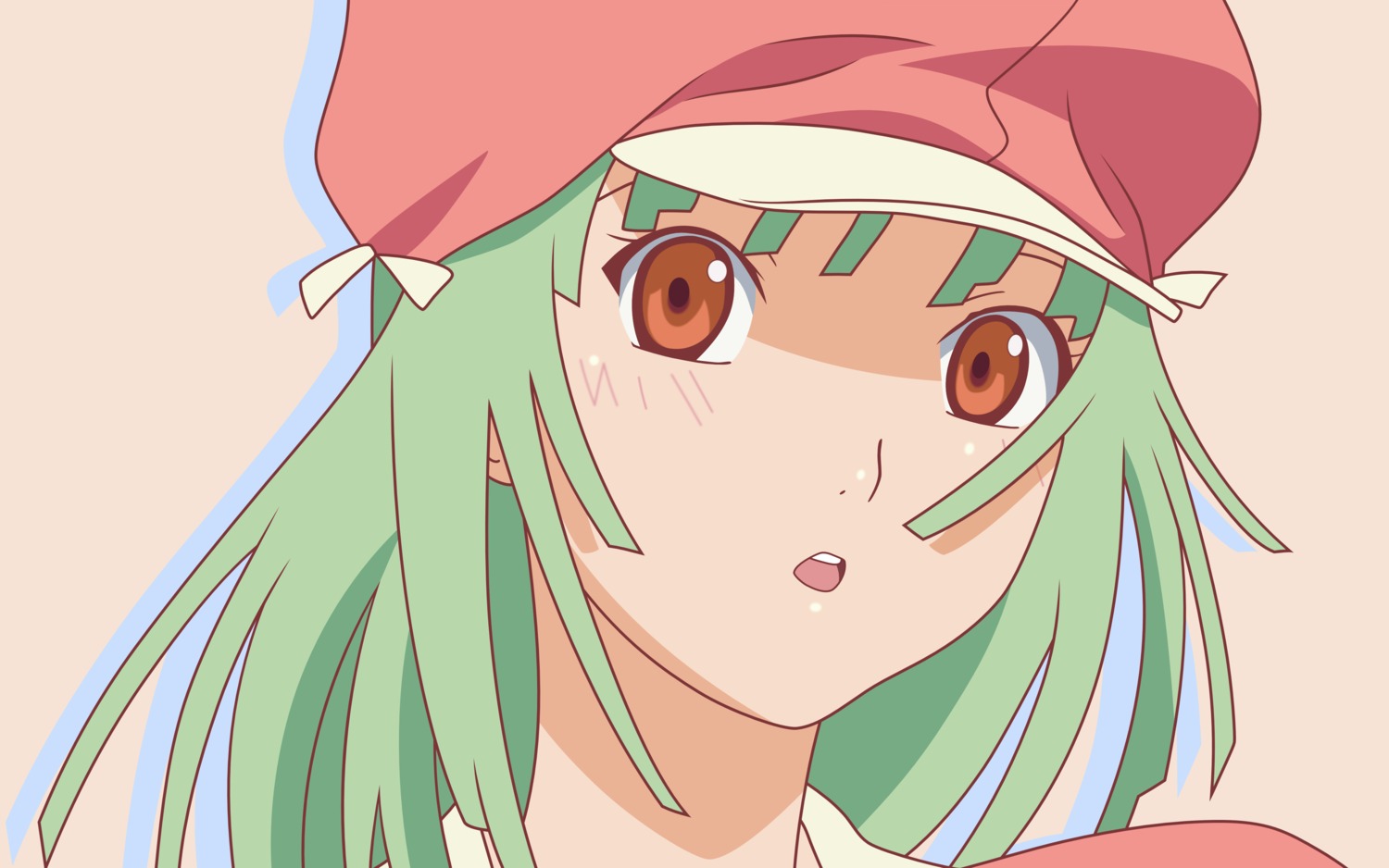 bakemonogatari monogatari_(series) sengoku_nadeko vector_trace