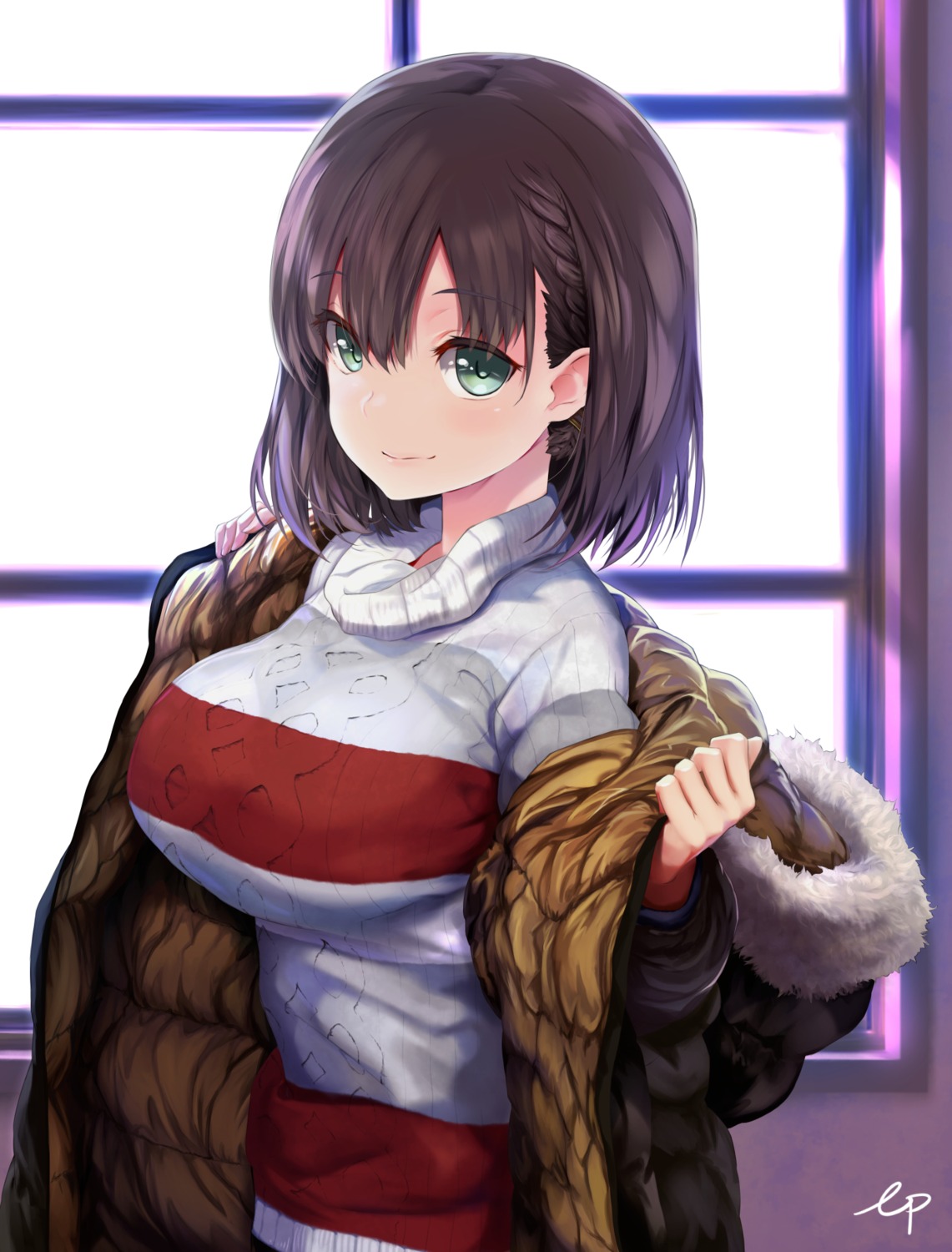 ai-chan_(getsuyoubi_no_tawawa) ep_(emio_parn) getsuyoubi_no_tawawa sweater undressing