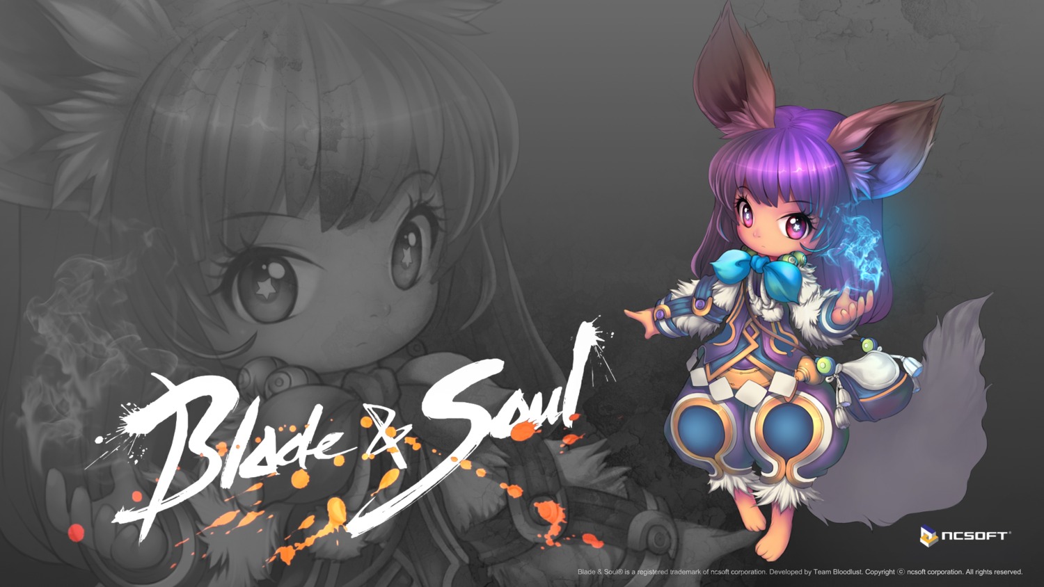 animal_ears blade_&_soul feet tail wallpaper xiang