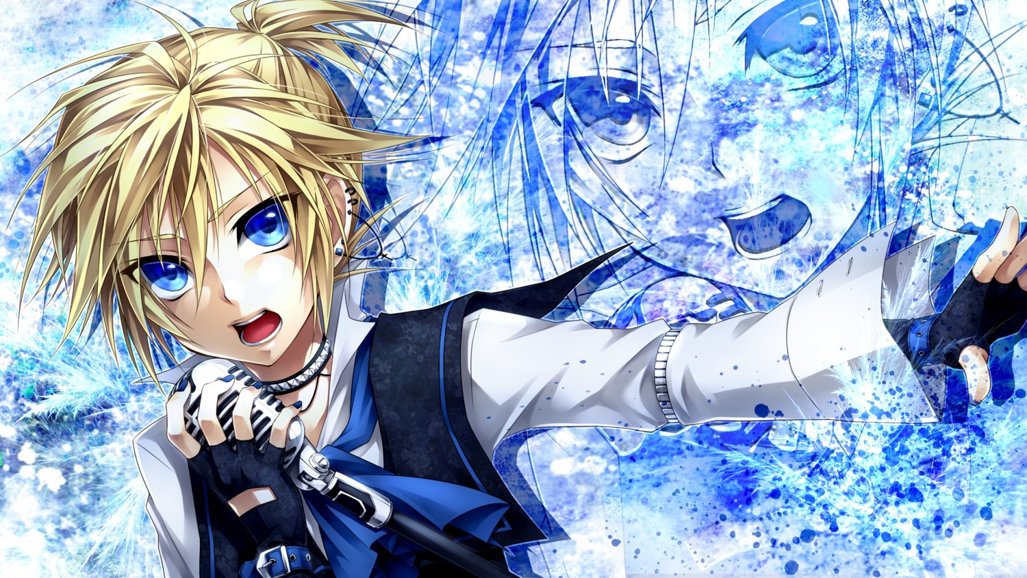 kagamine_len male ueno_tsuki vocaloid