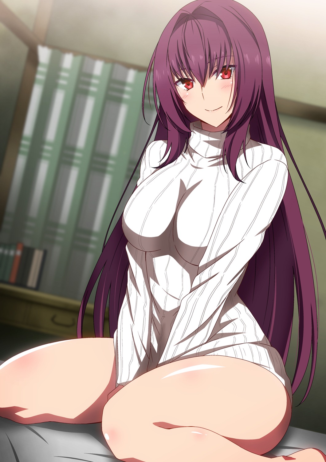 fate/grand_order hara_(harayutaka) scathach_(fate/grand_order) sweater