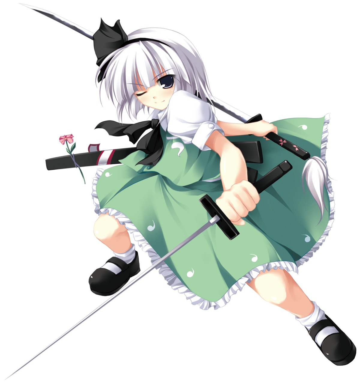 konpaku_youmu sword tateha touhou