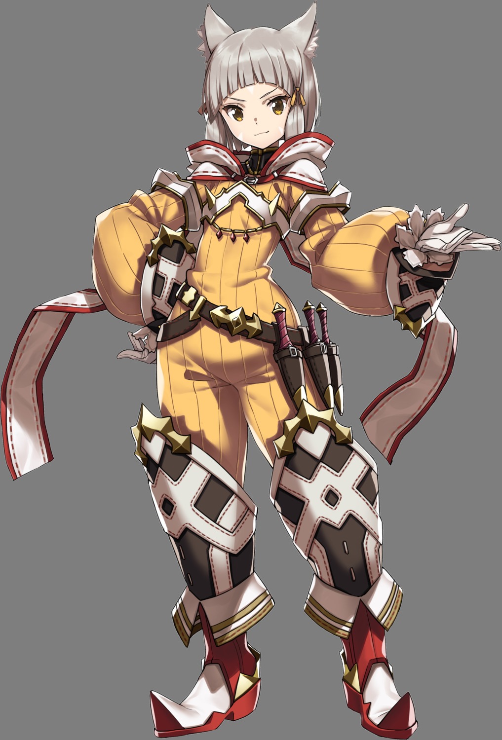 animal_ears armor bodysuit duplicate heels monolith_soft nintendo niyah saitom transparent_png weapon xenoblade xenoblade_chronicles_2