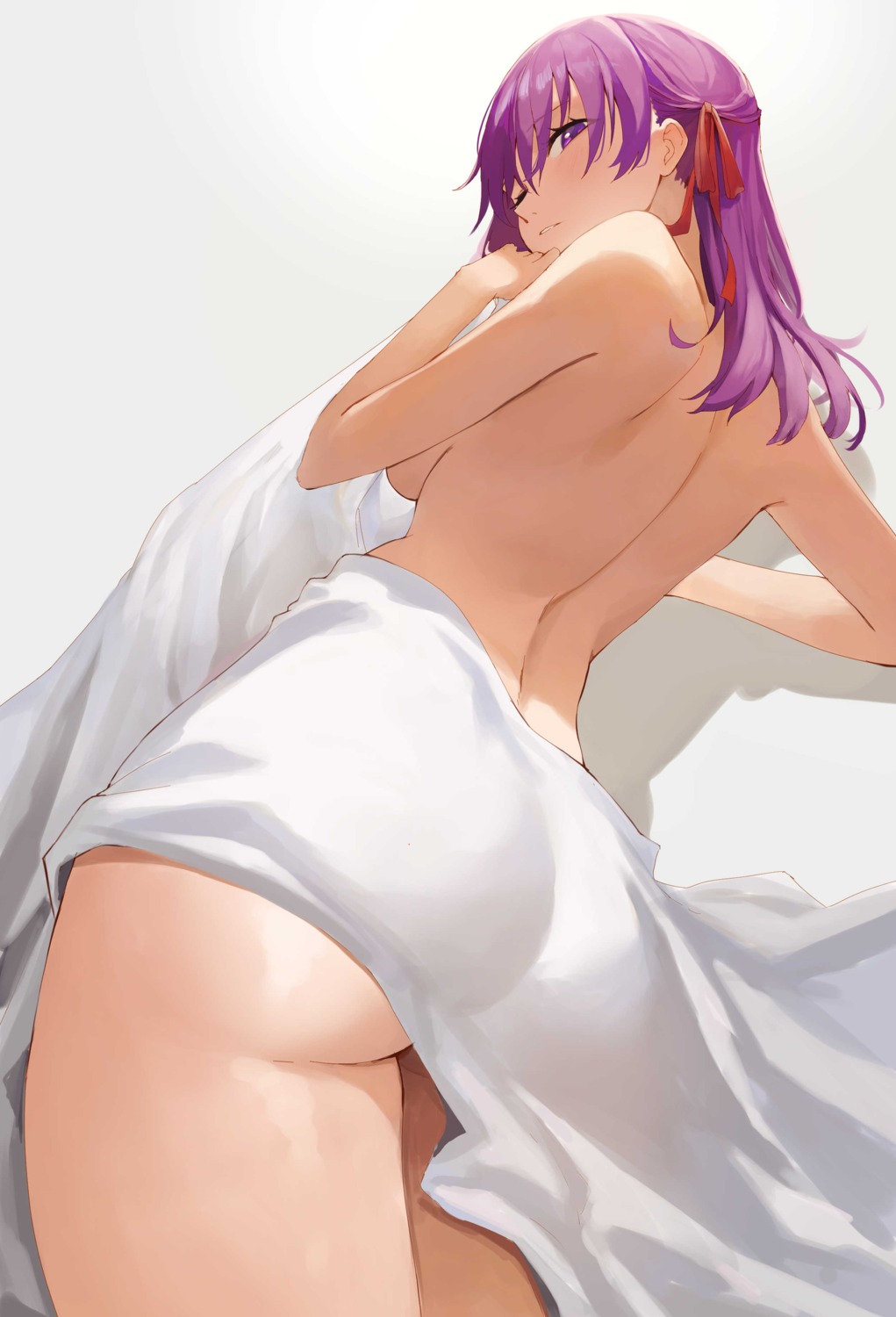 ass fate/stay_night fate/stay_night_heaven's_feel matou_sakura naked rororo towel