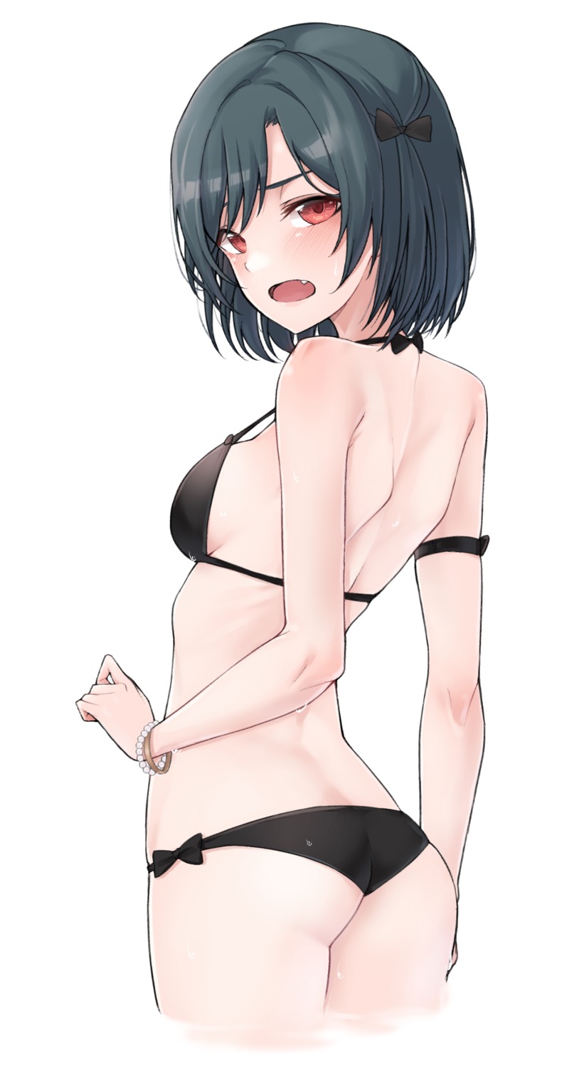 ass bikini love_live!_nijigasaki_high_school_idol_club mifune_shioriko nasuno_(nasuno42) swimsuits wet