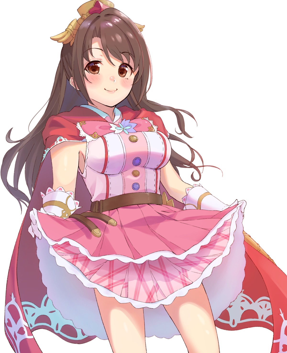 shimamura_uzuki shimon_(31426784) skirt_lift the_idolm@ster the_idolm@ster_cinderella_girls